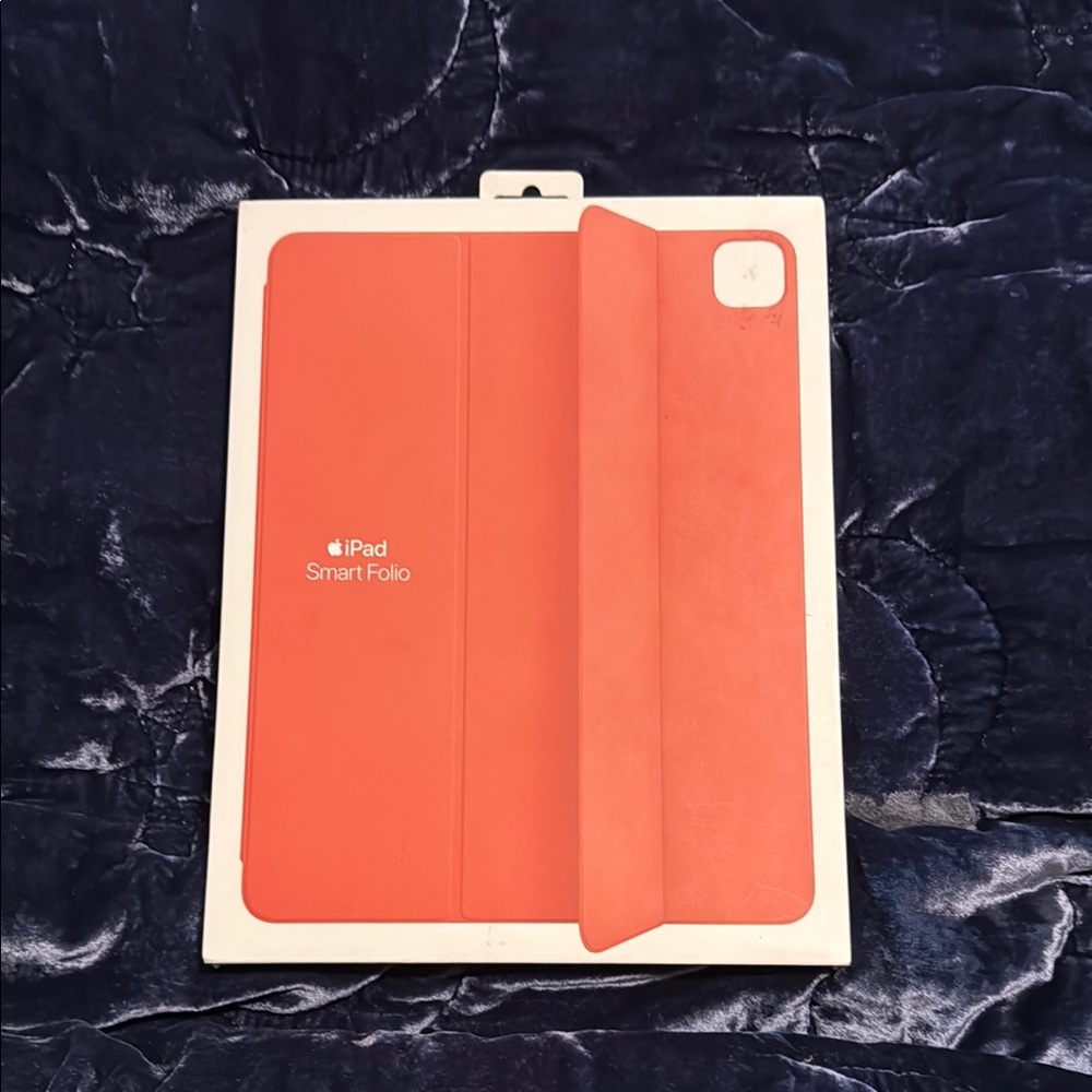 Apple Orange iPad Cover Smart Folio New